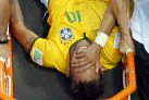 네이마르 척추 골절상…월드컵 마감