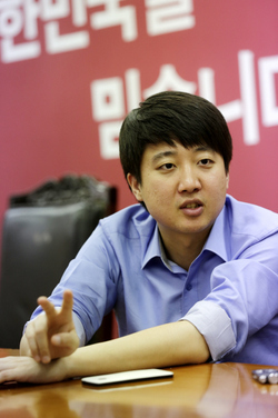 이준석 새누리당 혁신위원회 위원장. 김명진 기자