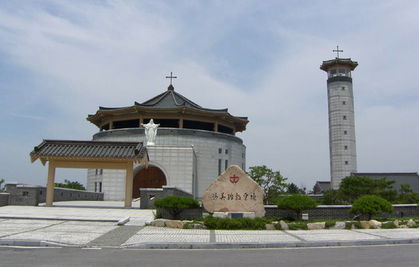 교황이 17일 방문할 해미순교성지.