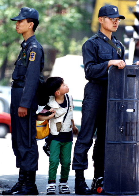 대학로 마로니에공원.(1995년) 최태희 제공