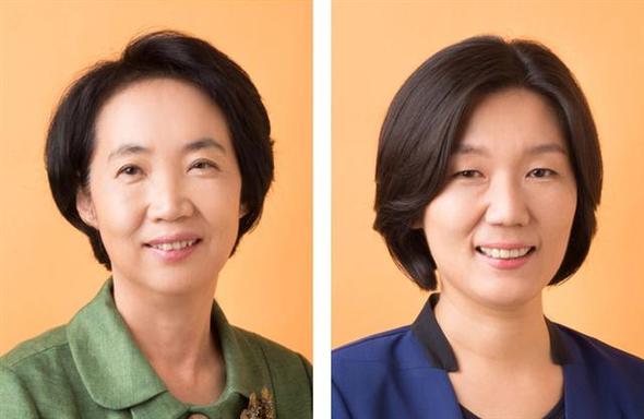 정진성(왼쪽·서울대 사회학과), 백성희(오른쪽·서울대 생명과학부) 교수