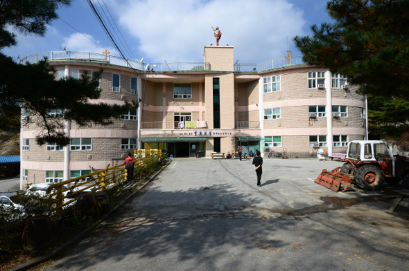 지원이 가족이 사는 경기도 양평의 장애인생활시설. 양평/강재훈 선임기자