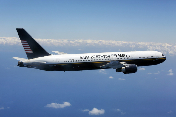 이스라엘 B767 MMTT(중고 개조, 개발중). &#10102;B767-300ER &#10103;55m×46m &#10104;6만파운드×2 &#10105;1만4853km &#10106;92톤 &#10107;214명