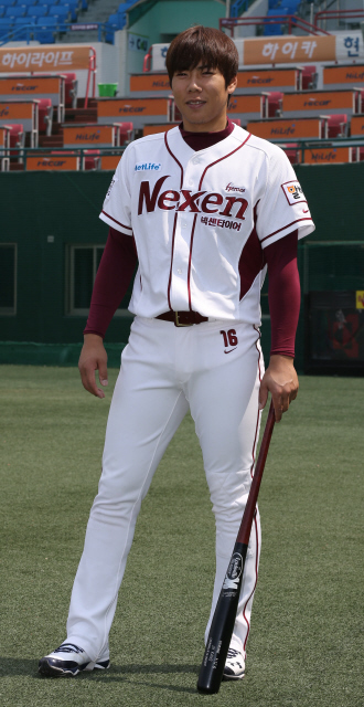 강정호 선수.