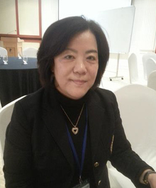 장마리아  세계한인언론인연합회 회장. 