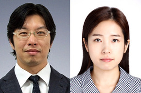 왼쪽부터 이태윤 교수·이슬아 연구원.