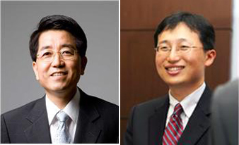 왼쪽부터 현택환 단장과 김대형 연구위원