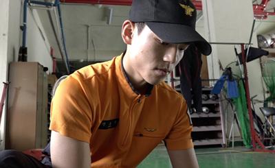 <사선에서>의 한 장면. 