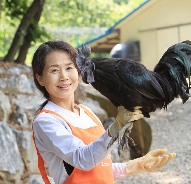 지산농원 대표 이승숙씨. 