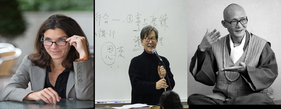 왼쪽부터 알렉시스 더든(46) 교수, 신영복(74) 성공회대 석좌교수, 청전 스님(62)