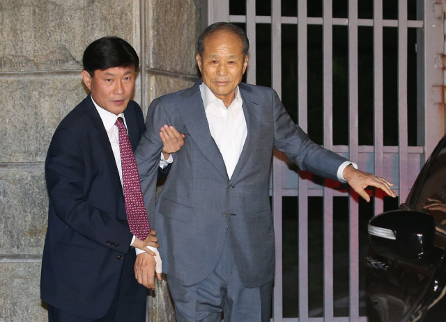 이명박 전 대통령의 친형인 이상득(80·사진) 전 새누리당 의원.