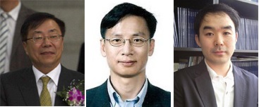 왼쪽부터 김건식, 이상승, 채이배