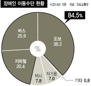 장애인 이동수단 현황