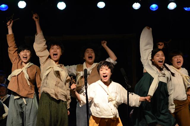 뮤지컬 ‘화순’. 사진 류경완 제공 

