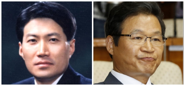 박기준(왼쪽), 김용판.