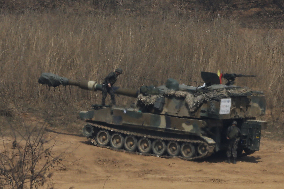 K-55 자주포(자료사진).연합뉴스
