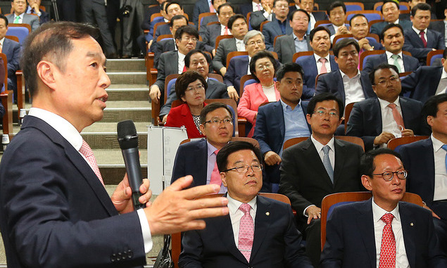 김병준, 새누리 면전에 대고 작심 쓴소리