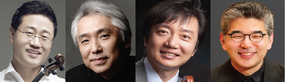 왼쪽부터 선형훈, 김대진, 배일환, 장중진. 사진 영앤잎섬 제공