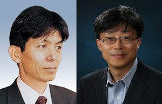 왼쪽부터 최준선 교수, 조명현 교수