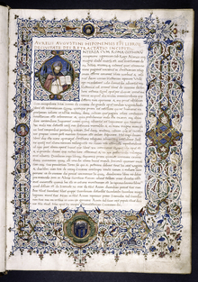 <신국론>(De civitate Dei), 뉴욕시립도서관, 스펜서 컬렉션 MS 30, 1470.