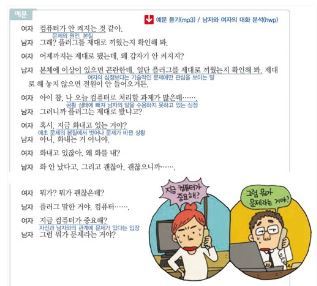 지학사 <화법과작문>(이삼형 저) 교과서 260쪽에 싣린 예문. 지학사 제공