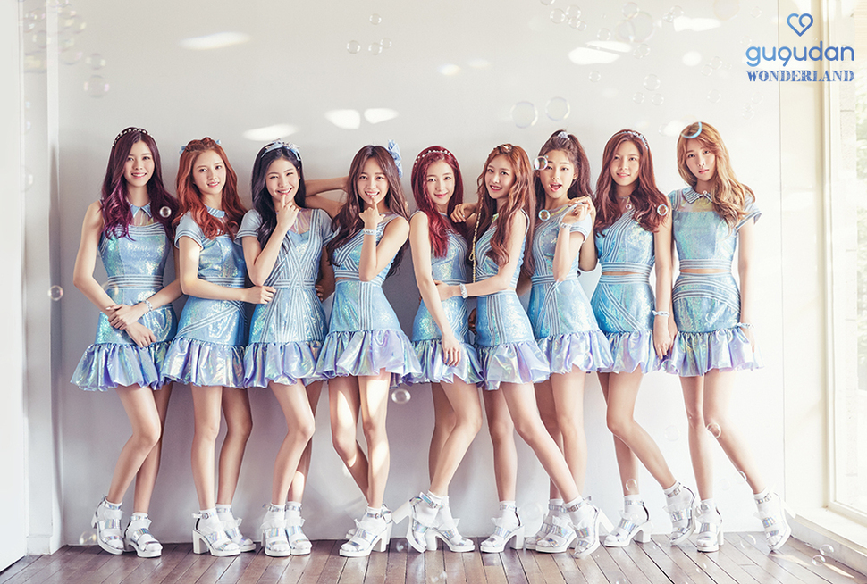 아이오아이 김세정, 강미나가 포함된 구구단. 젤리피쉬 엔터테인먼트 제공