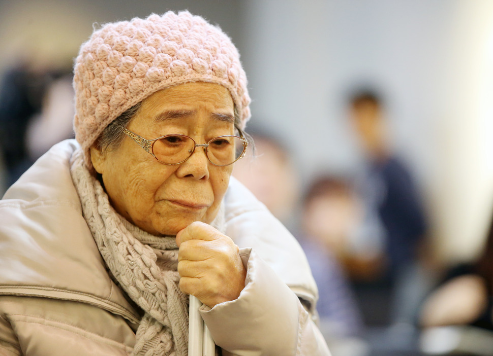 일본군 위안부 피해자 유희남 할머니. 연합뉴스
