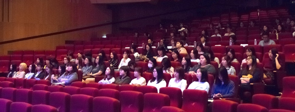 ‘뮤지컬 인큐 리딩 공연’ 관객 심사단들.