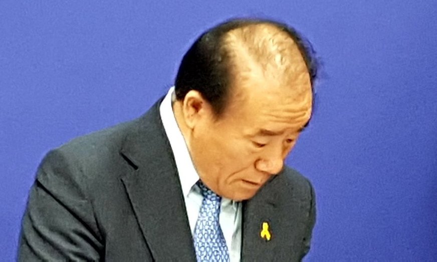 장휘국 광주시교육감, ‘학생부 조작’ 사건 머리숙여 사죄