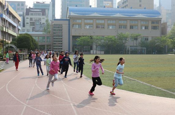 서울 서초초등학교 ‘아침달리기’