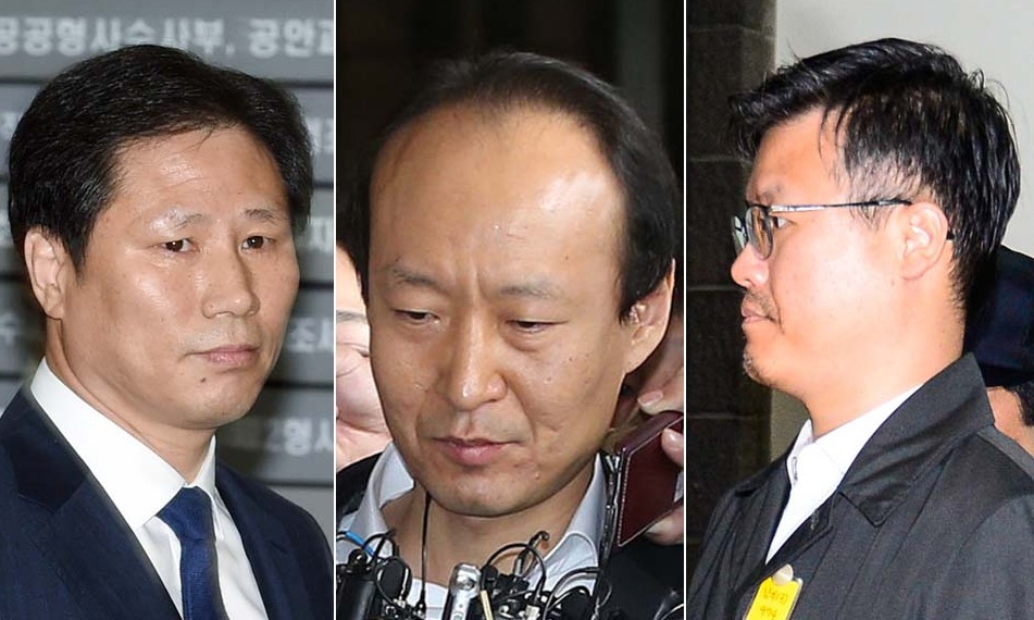 ‘특활비 관여’ 이재만·안봉근 2심도 실형…정호성 집행유예