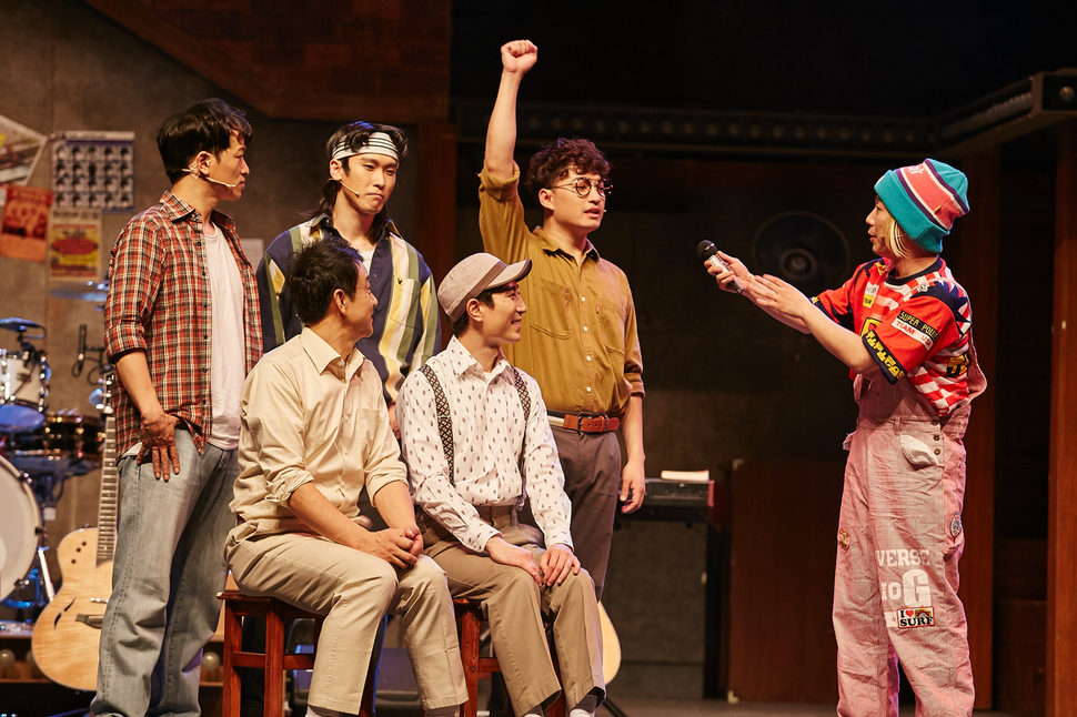 <그 여름, 동물원>은 김광석과 동물원 멤버가 1988년 여름 처음으로 만난 장면을 재현했다.