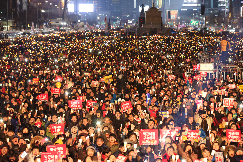 Even With Impeachment Passed, Candlelight Demonstrations To Continue ...