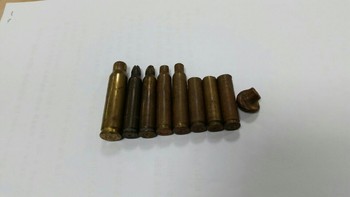 한 시민이 80년 5월 당시 전일빌딩에서 발견한 탄피.