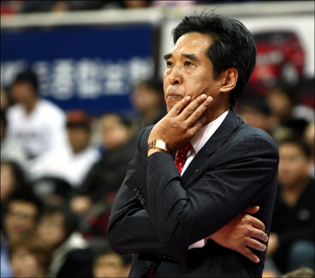 신선우 한국여자농구연맹(WKBL) 총재 한겨레 자료사진