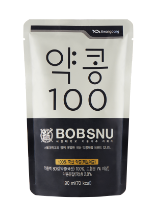 광동제약*BOBSNU 약콩100 홈앤쇼핑 론칭