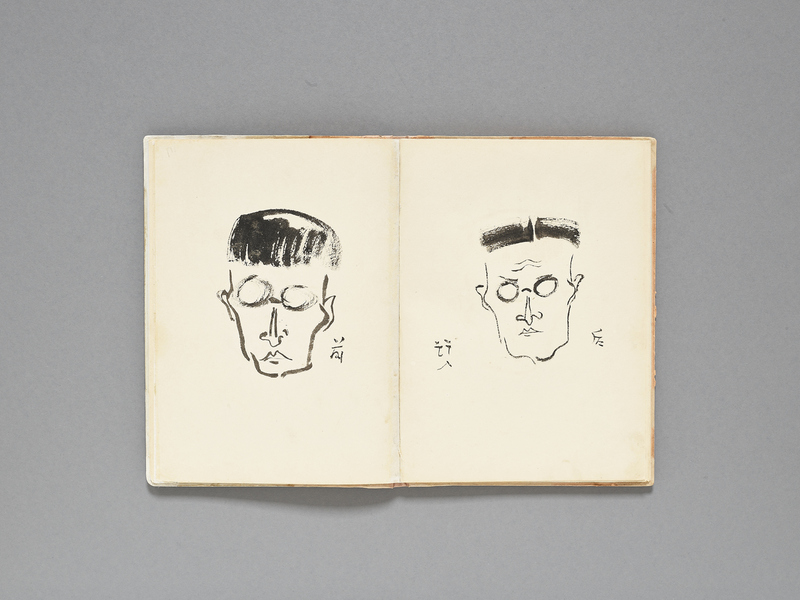화가 이승만(1903-1975)은 결혼 전후의 박태원을 그렸다. 가운데로 가리마를 하고 머릿기름을 반지르하게 바른 모습에서 어느새 주름살이 생긴 얼굴로 바뀐 것처럼 묘사했다.