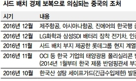 한국, 중국의 ‘사드 경제보복’에 맞대응 나설까? 