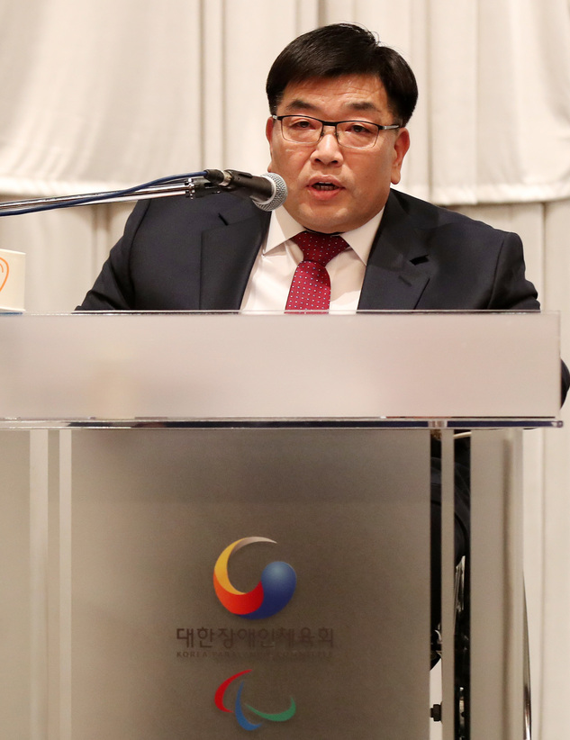 18일 제4대 대한장애인체육회장에 당선된 이명호(60) 전 이천장애인훈련원 원장 대한장애인체육회 제공