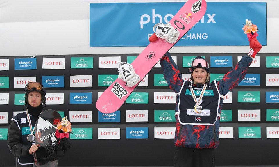 제임스, 평창 스노보드 월드컵 우승…클로이 김은 4위