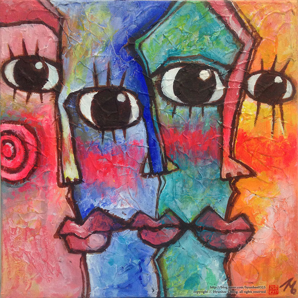 connection3-2_27 x 27 (cm)_Acrylic on Canvas_2015. connection3-2_27 x 27 (cm)_Acrylic on Canvas_2015.