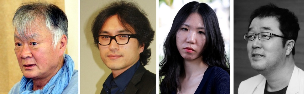 소설가 김훈, 이기호, 김사과, 시인 이영광