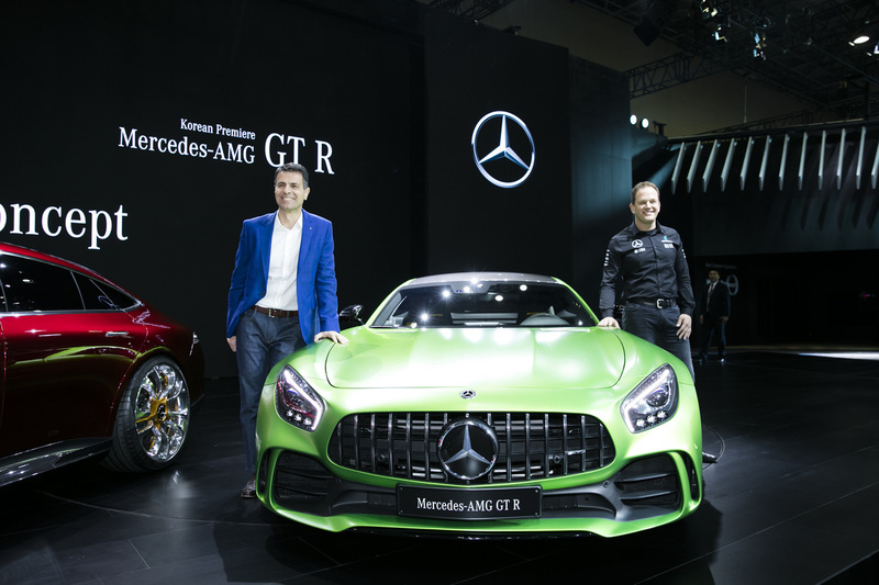 고성능 스포츠카인 더 뉴 메르세데스-아엠게(AMG) GT R