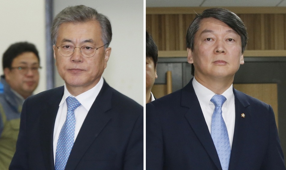 ‘문재인 대 안철수’, 현실화할까