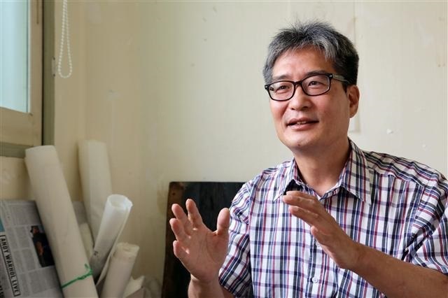 이상호 화가. 최성욱 다큐 감독 제공.