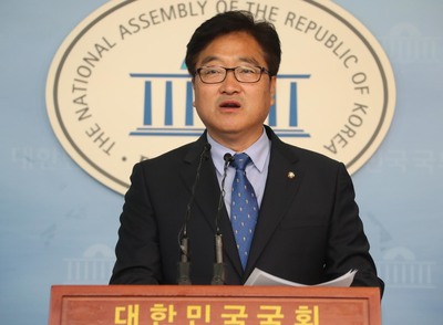 우원식 더불어민주당 의원. 이정우 선임기자 woo@hani.co.kr