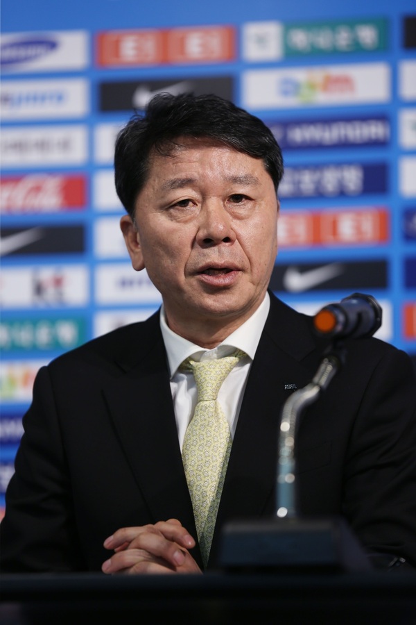 정해성 축구대표팀 수석코치.   대한축구협회 제공