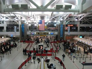 뉴욕 존 F. 케네디 공항.