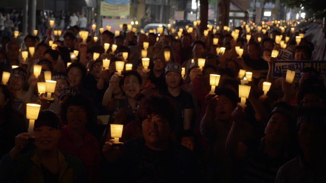 다큐멘터리 <파란나비효과> 한 장면. 인디플러그 제공