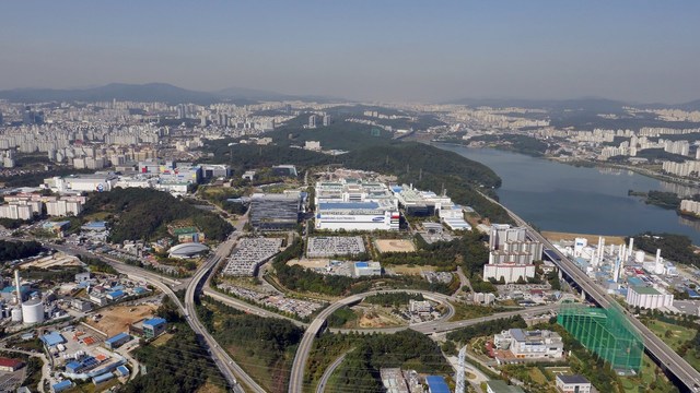 삼성전자 기흥캠퍼스 항공사진